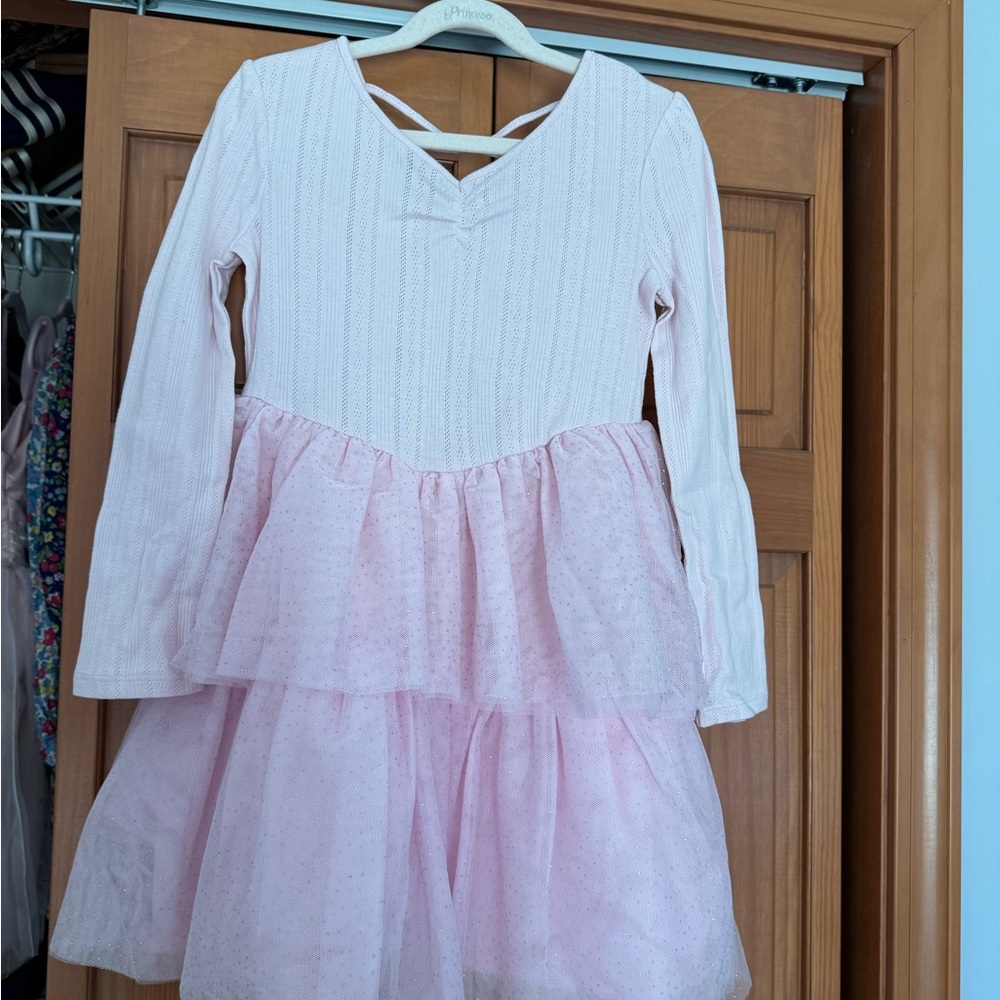 Gymboree girls glittered tiered tutu dress on Pointe - Picture 2 of 5